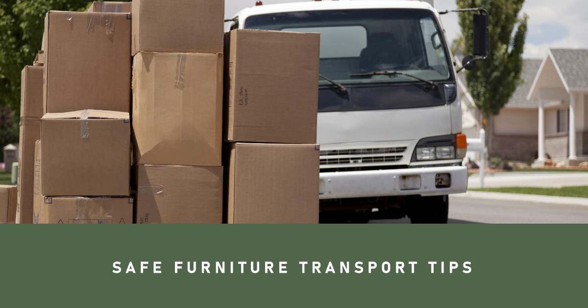 How to transport furniture safely